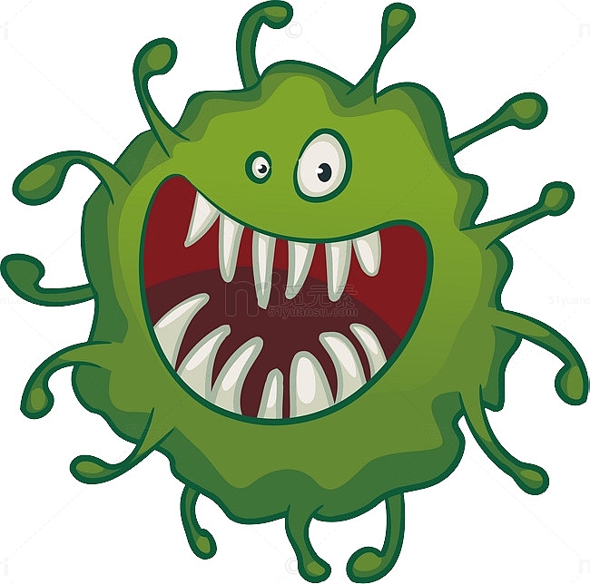 绿色怪物病毒