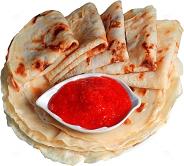 松软薄饼