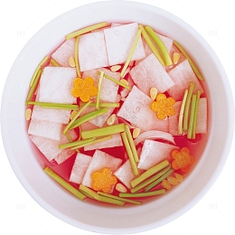一碗腌萝卜块