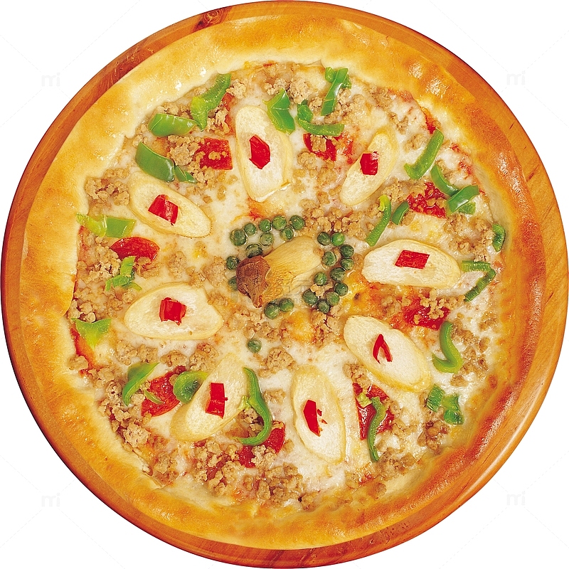 菌菇芝士披萨