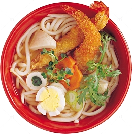 大虾鸡蛋面