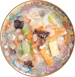一碗海鲜汤