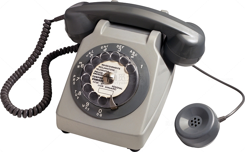 老式机械电话机