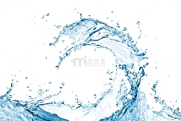 翻滚的水花