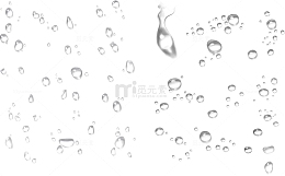 各种形态的水珠