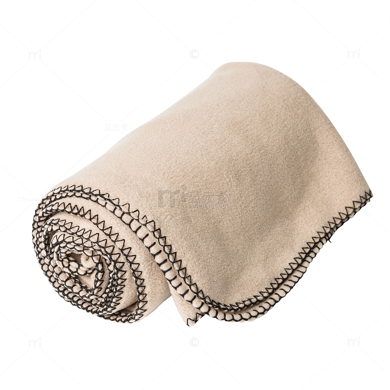 米色毛巾毯子