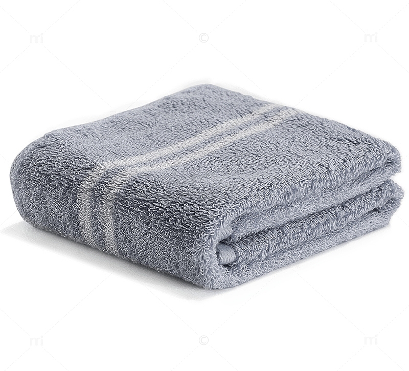 灰色毛巾
