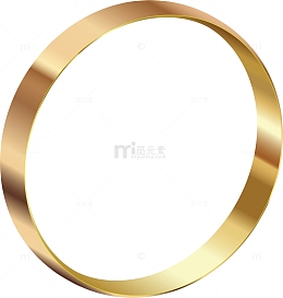 结婚戒指黄金素戒