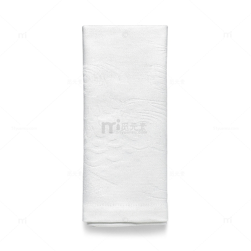 白色餐巾