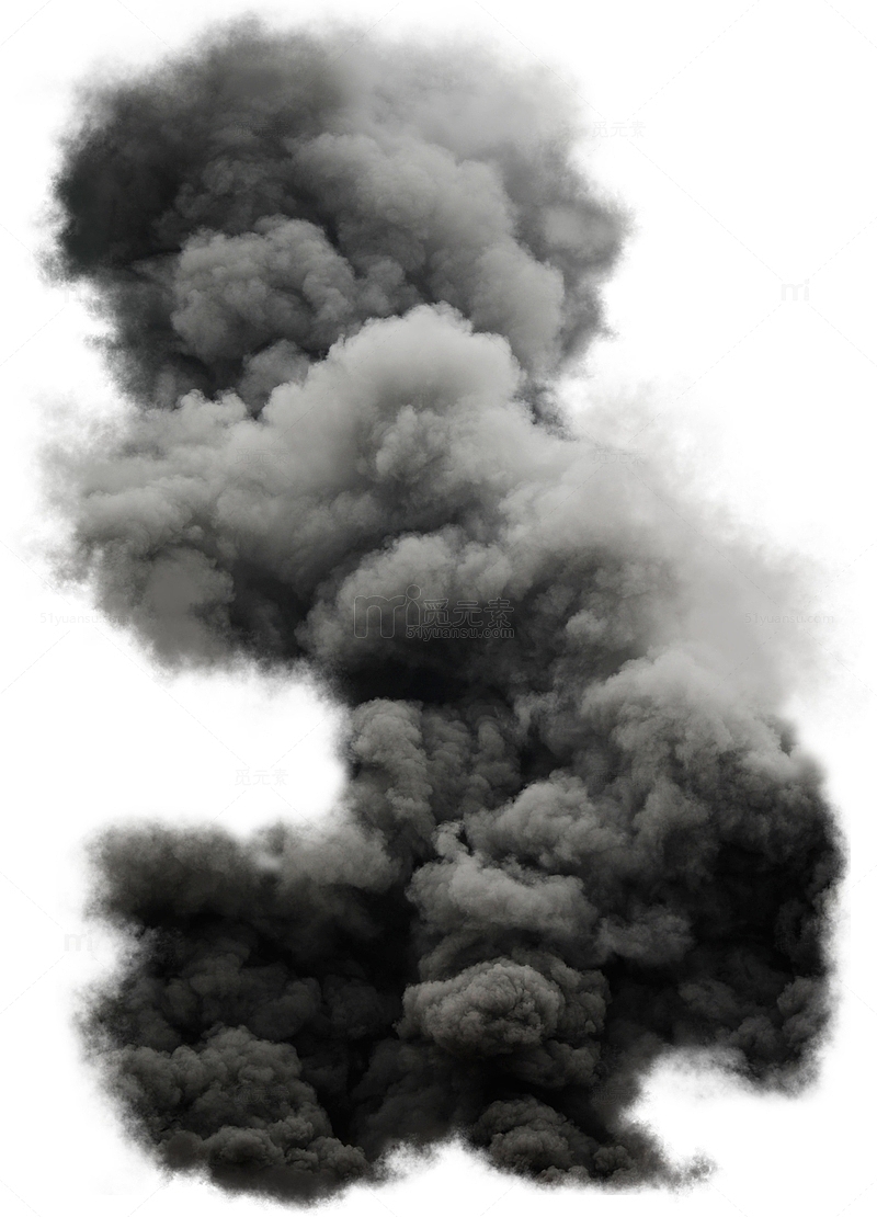 黑色烟雾爆炸喷雾
