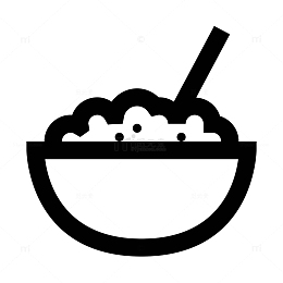 麦片粥图标