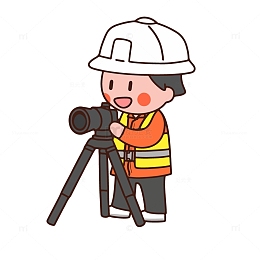 正在测量的工人