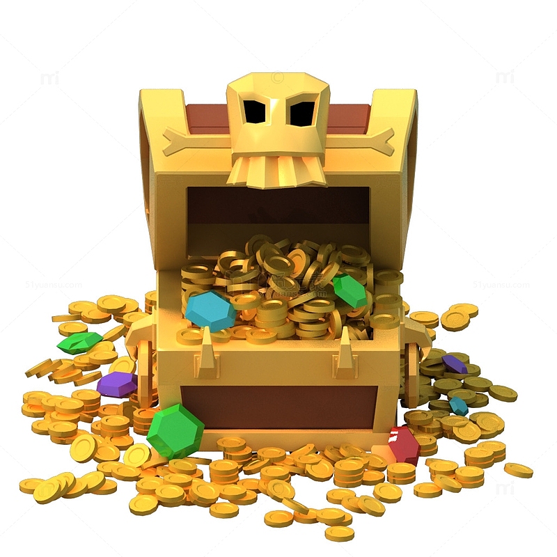 黄金宝箱藏宝箱
