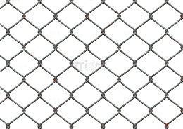 灰色铁栅栏