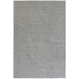 灰色针织纹理地毯