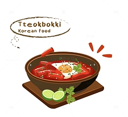 韩式特色美食辣炒年糕