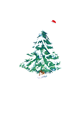 高清圣诞树圣诞快乐