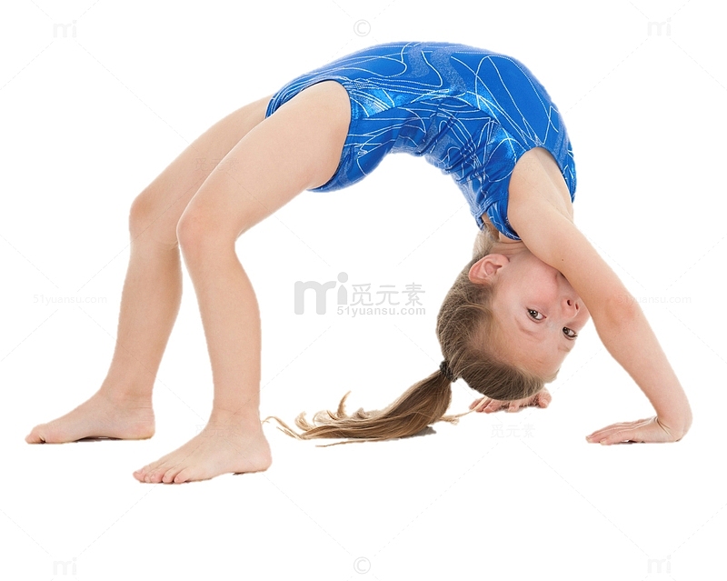 体操女童模特