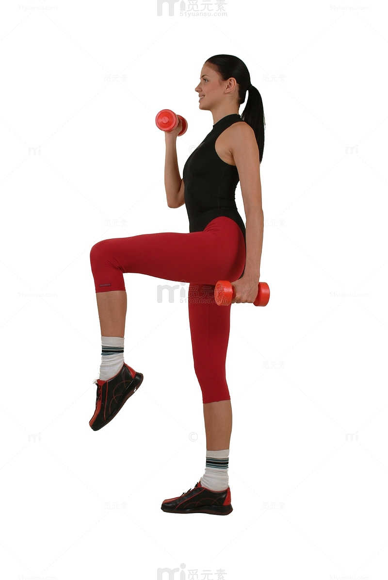 哑铃健身运动项目女性