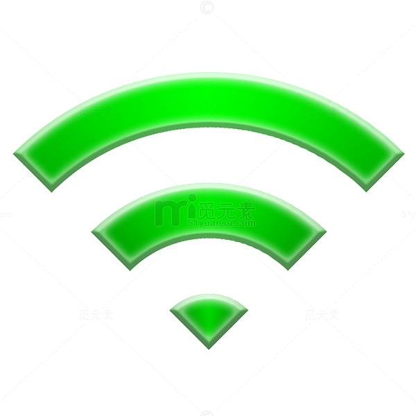 Wi-Fi标志网络信号渐变