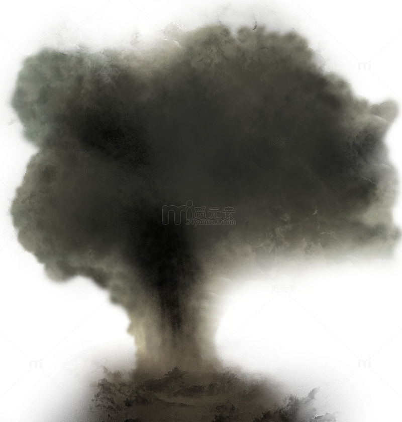 核爆炸烟雾