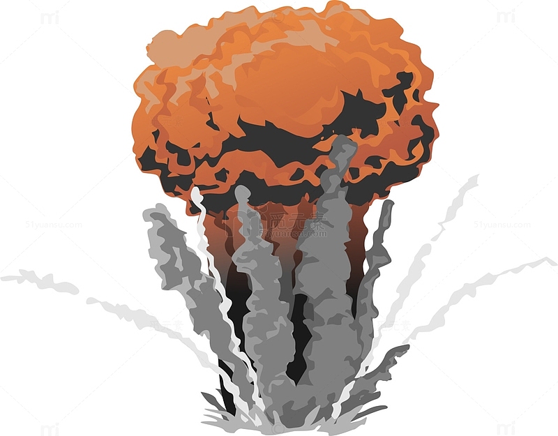 卡通核爆炸