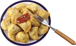热气腾腾的饺子