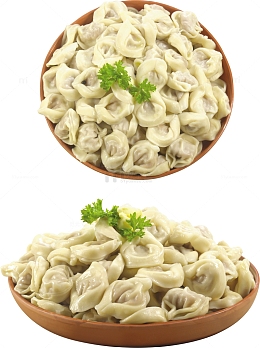 一大盘水饺
