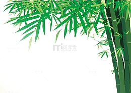 竹叶背景