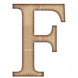 英文简报字母F