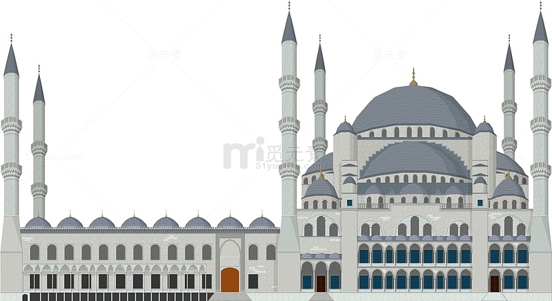 清真寺建筑城堡