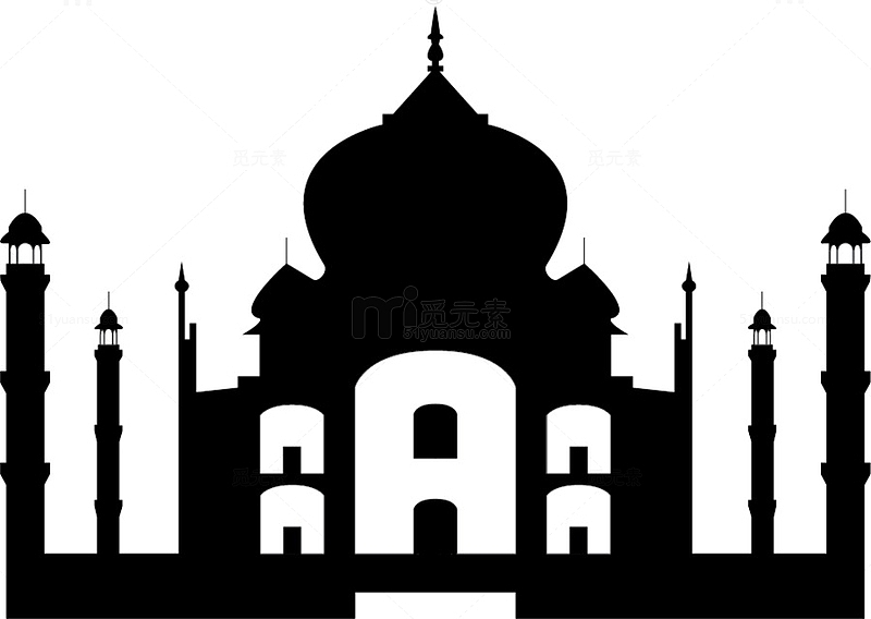 清真寺建筑剪影