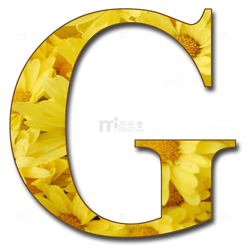 金色字母G
