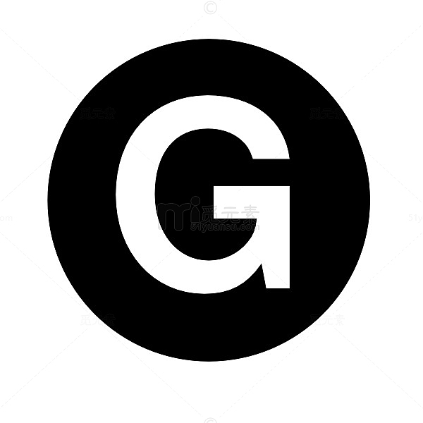 圆圈字母G