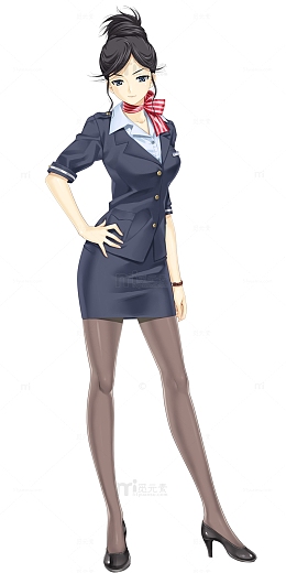 卡通女性人物