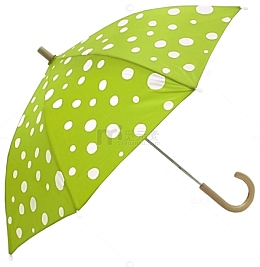 绿色雨伞