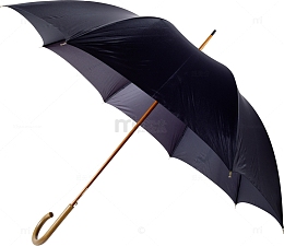 撑开的雨伞