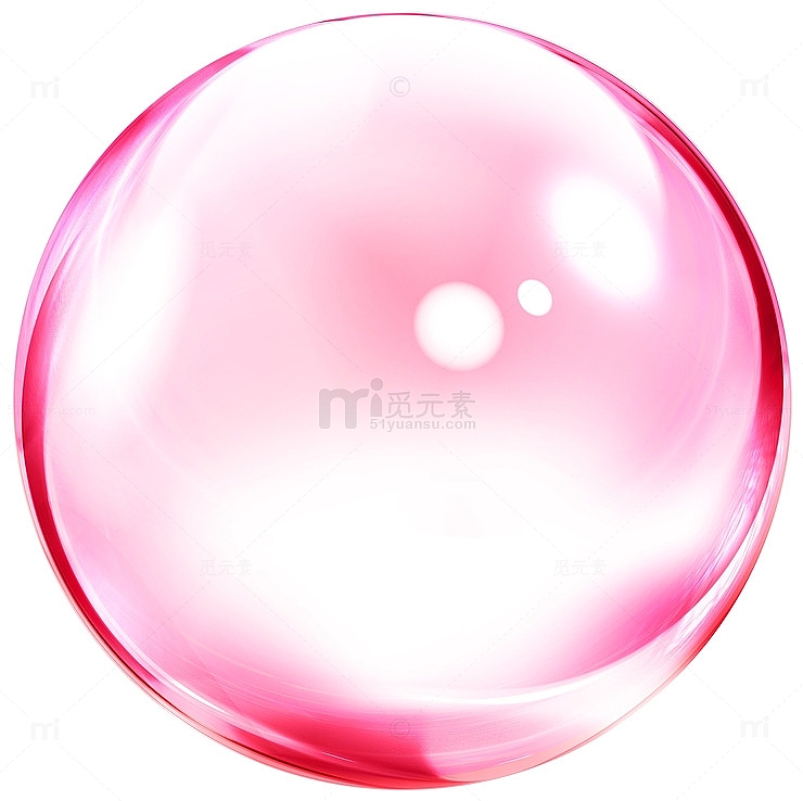 粉红泡泡