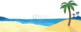 海滩背景