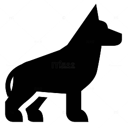 德国牧羊犬图标