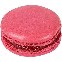 粉色马卡龙甜品点心