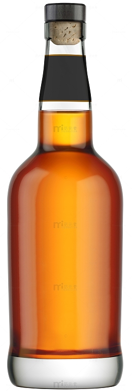 卡通一瓶酒