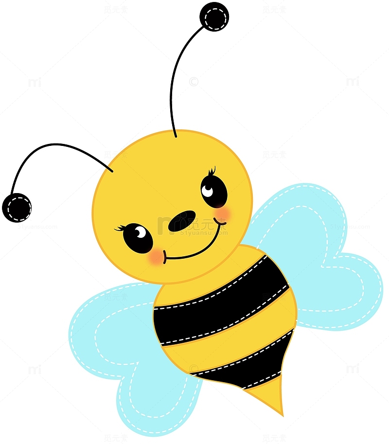 可爱的小蜜蜂