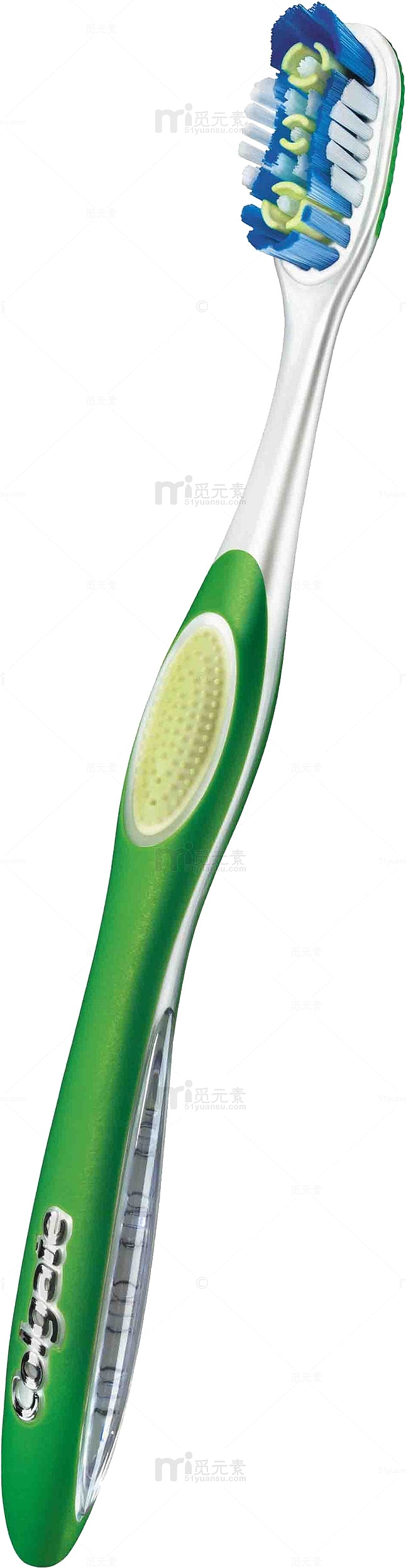 绿色牙刷