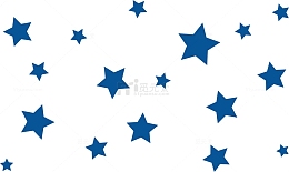 蓝色星星