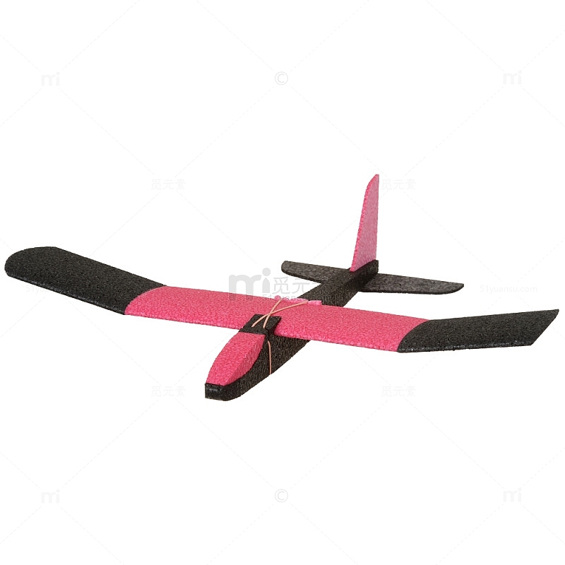 粉色塑料滑翔机