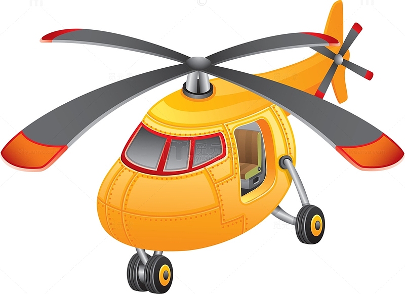儿童卡通直升机玩具