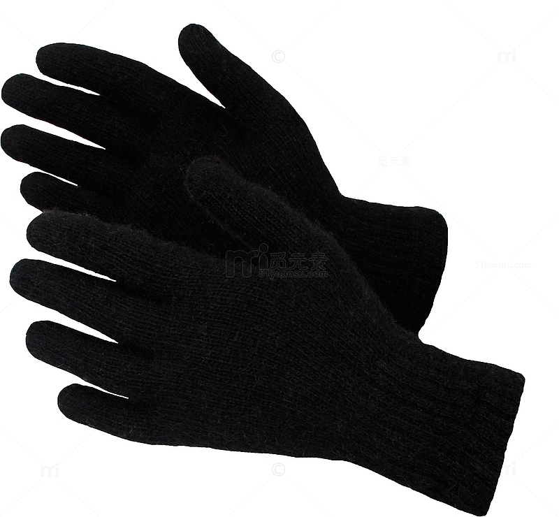 纯黑色手套