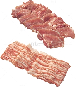 新鲜排骨五花肉