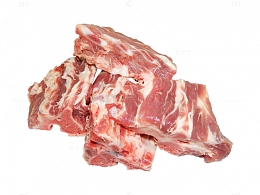 新鲜的猪肉